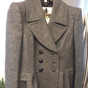 New Burberry Women’s Double Breasted Tailored Coat